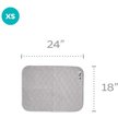 Show in main carousel: Pet Parents Pawtect Pads Washable Training Puppy, Dog & Cat Pee Pads, 2 count, 18x24-in, Grey slide 2 of 11