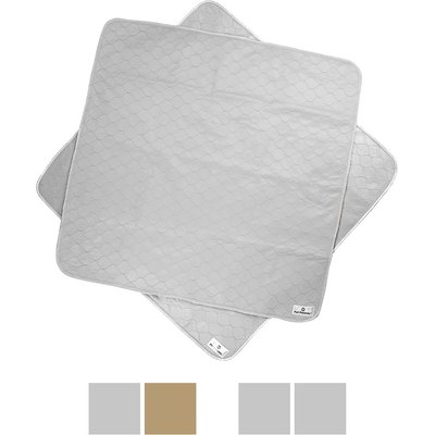 Pet Parents Pet Parents Pawtect Pads Washable Training Puppy, Dog & Cat Pee Pads, 2 count, 41x41-in Grey