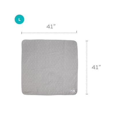 Show full view: Pet Parents Pawtect Pads Washable Training Puppy, Dog & Cat Pee Pads, 2 count, 41x41-in Grey slide 2 of 11