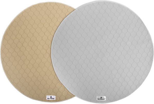 Show full view: Pet Parents Pawtect Pads Whelping Round Washable Training, Puppy, Cat, & Dog Pee Pads, 36 x 36-in, 2 count, Unscented slide 1 of 10