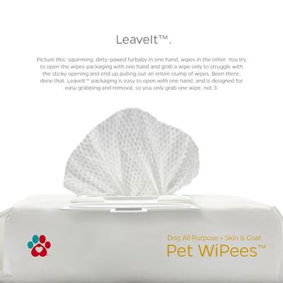 Show full view: Pet Parents Pet WiPees All Purpose Skin & Coat Dog Wipes, Calming Scent, 100 count slide 7 of 8
