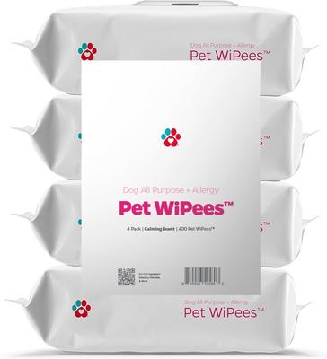 Show full view: Pet Parents Pet WiPees All Purpose Allergy Dog Wipes, Natural Scent, 400 count slide 2 of 10