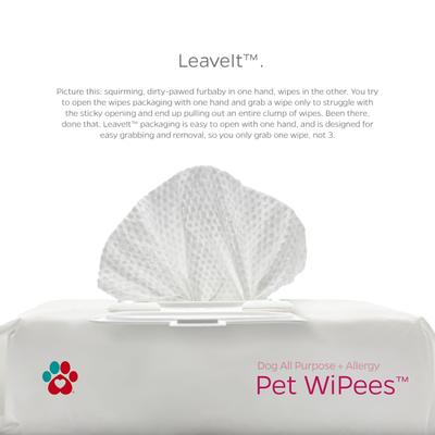 Show full view: Pet Parents Pet WiPees All Purpose Allergy Dog Wipes, Natural Scent, 400 count slide 9 of 10