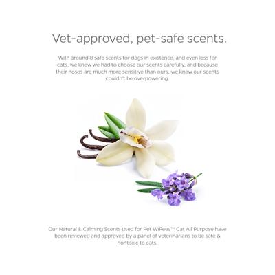 Show full view: Pet Parents Pet WiPees All Purpose Cat Wipes, Natural Scent, 100 count slide 6 of 9