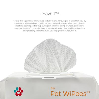 Show full view: Pet Parents Pet WiPees Natural Scent Cat & Dog Ear Wipes, 100 count slide 9 of 9