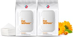Pet Parents Pet WiPees Natural Scent Cat & Dog Ear Wipes, 200 count