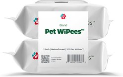 Pet Parents Pet WiPees Natural Scent Cat & Dog Gland Grooming Wipes, 200 count slide 2 of 9