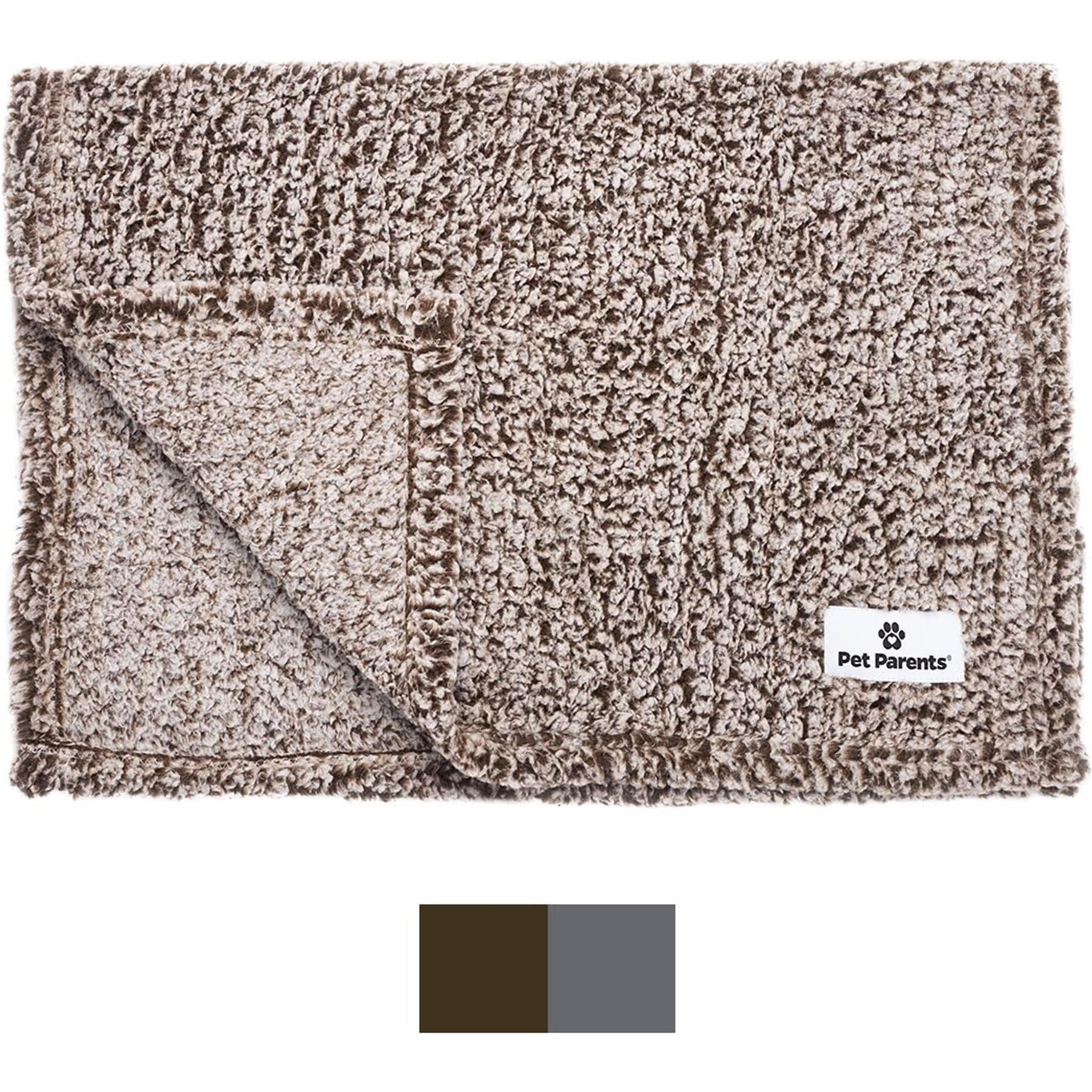 Pet Parents Premium Cat, Puppy & Dog Blanket, Chocolate, Large