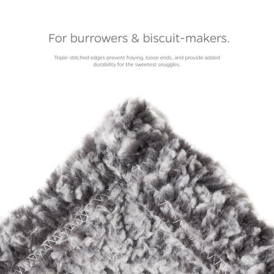 Show full view: Pet Parents Premium Cat, Puppy & Dog Blanket, Chocolate, Large slide 4 of 11