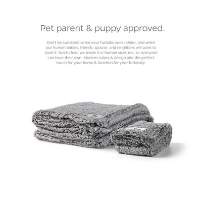 Show full view: Pet Parents Premium Cat, Puppy & Dog Blanket, Chocolate, Large slide 5 of 11