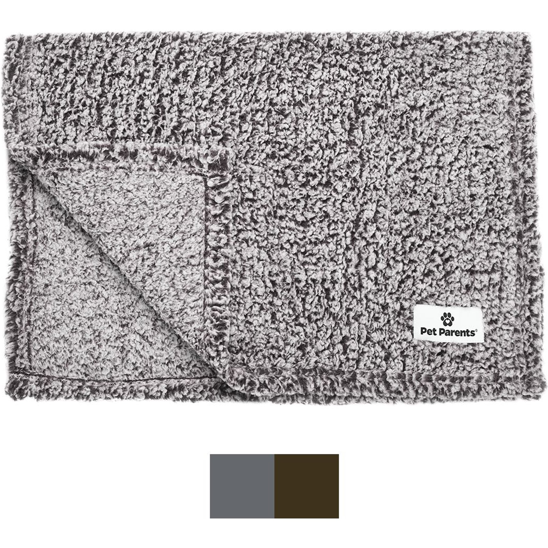 Pet Parents Premium Cat, Puppy & Dog Blanket, Slate, Medium