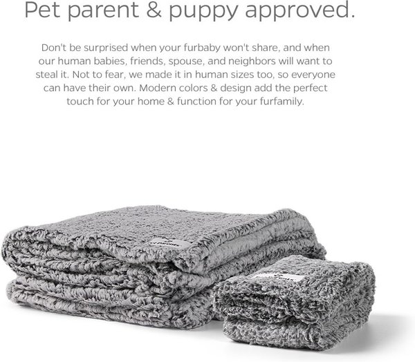 Show full view: Pet Parents Premium Cat, Puppy & Dog Blanket, Slate, Medium slide 5 of 11