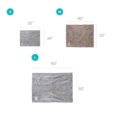 Show full view: Pet Parents Premium Cat, Puppy & Dog Blanket, Slate, Medium slide 6 of 11