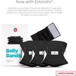 Show in main carousel: Pet Parents Washable Belly Band Male Dog Diapers, Dog Wraps & Extendrs, Black, X-Small: 11 to 13-in waist, 3 count slide 2 of 10