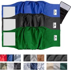 Pet Parents Washable Belly Band Male Dog Diapers, Dog Wraps & Extendrs, Gentlemen, Small: 13 to 16-in waist, 3 count