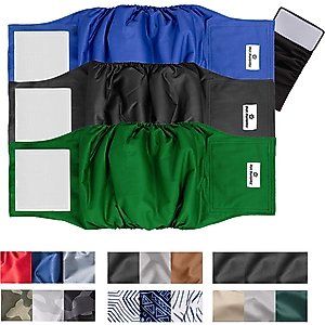 Pet Parents Washable Belly Band Male Dog Diapers, Dog Wraps & Extendrs, Gentlemen, X-Large: 25 to 34-in waist, 3 count
