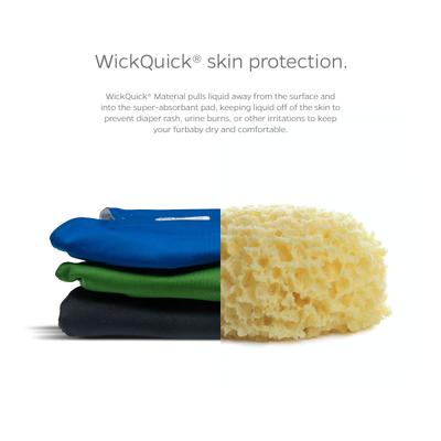 Show full view: Pet Parents Washable Belly Band Male Dog Diapers, Dog Wraps & Extendrs, Gentlemen, X-Large: 25 to 34-in waist, 3 count slide 3 of 10