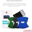 Show in main carousel: Pet Parents Washable Belly Band Male Dog Diapers, Dog Wraps & Extendrs, Gentlemen, X-Small: 11 to 13-in waist, 3 count slide 2 of 10