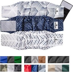 Pet Parents Washable Belly Band Male Dog Diapers, Dog Wraps & Extendrs, Kahuna, Medium: 16 to 20-in waist, 3 count