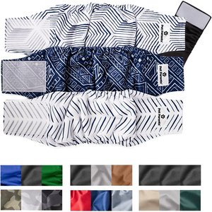 Pet Parents Washable Belly Band Male Dog Diapers, Dog Wraps & Extendrs, Kahuna, Medium: 16 to 20-in waist, 3 count
