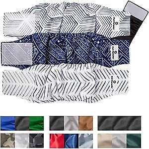 Pet Parents Washable Belly Band Male Dog Diapers, Dog Wraps & Extendrs, Kahuna, Small: 13 to 16-in waist, 3 count