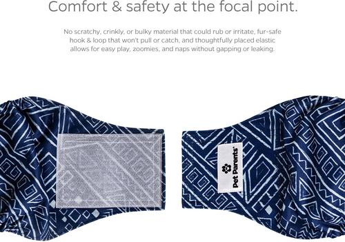 Show full view: Pet Parents Washable Belly Band Male Dog Diapers, Dog Wraps & Extendrs, Kahuna, Small: 13 to 16-in waist, 3 count slide 5 of 10