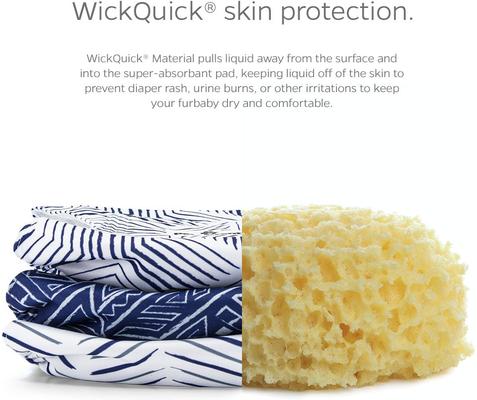 Show full view: Pet Parents Washable Belly Band Male Dog Diapers, Dog Wraps & Extendrs, Kahuna, Small: 13 to 16-in waist, 3 count slide 3 of 10