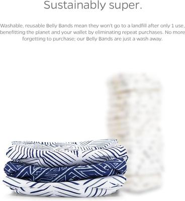 Show full view: Pet Parents Washable Belly Band Male Dog Diapers, Dog Wraps & Extendrs, Kahuna, Small: 13 to 16-in waist, 3 count slide 7 of 10