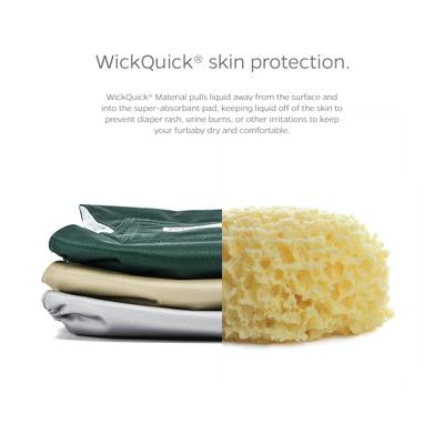 Show full view: Pet Parents Washable Belly Band Male Dog Diapers, Dog Wraps & Extendrs, Spruce, Small: 13 to 16-in waist, 3 count slide 3 of 11