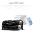 Show in main carousel: Pet Parents Washable Male & Female Dog Diapers + Extendrs, Black, X-Small: 4 to 10-in waist, 3 count slide 7 of 10