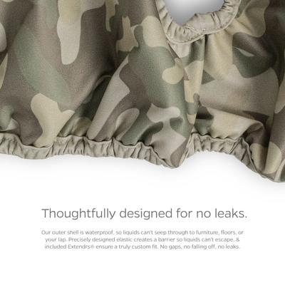 Show full view: Pet Parents Washable Male & Female Dog Diapers + Extendrs, Camo,Large: 19 to 27-in waist, 3 count slide 8 of 11