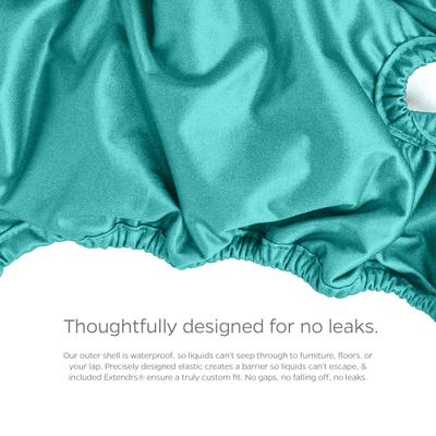 Show full view: Pet Parents Washable Male & Female Dog Diapers + Extendrs, Southern Belle, Medium: 14 to 20-in waist, 3 count slide 8 of 10