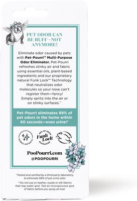 Show full view: Pet-Pourri Pawsitively Fresh Air + Fabric Dog & Cat Odor Eliminator, 1.4-fl oz bottle slide 3 of 5