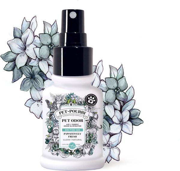 Show full view: Pet-Pourri Pawsitively Fresh Air + Fabric Dog & Cat Odor Eliminator, 1.4-fl oz bottle slide 4 of 5