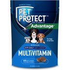 Pet Protect DVM Daily Multivitamin Chicken Flavored Soft Chew Supplement for Dogs, 60 count