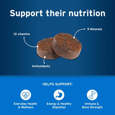 Show full view: Pet Protect DVM Daily Multivitamin Chicken Flavored Soft Chew Supplement for Dogs, 60 count slide 6 of 11