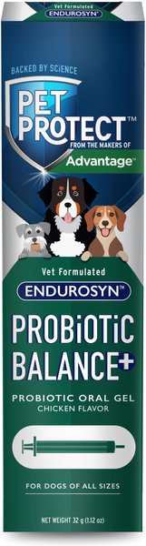 Pet Protect Endurosyn Probiotic Balance+ Chicken & Fish Flavored Oral Gel for Cats