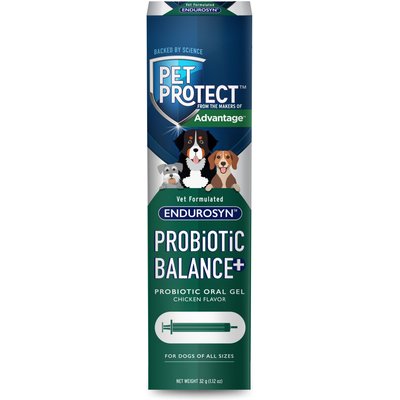 Pet Protect Pet Protect Vet-Formulated Endurosyn Probiotic Balance+ Chicken Flavored Oral Gel for Dogs, 32-g syringe