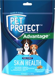 Pet Protect Skin Health Supplement for Dogs, 60 count