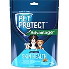 Pet Protect Skin Health Supplement for Dogs, 60 count