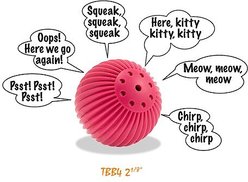 Pet Qwerks Babble Ball Kitten Toy with Catnip slide 2 of 6