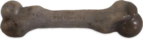Show full view: Pet Qwerks BarkBone Zombie Nylon Chew Dog Toy, Brown, Large slide 3 of 6