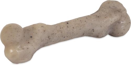 Show full view: Pet Qwerks BarkBone Zombie Nylon Chew Dog Toy, Brown, Small slide 3 of 5