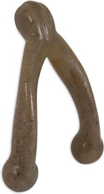Show full view: Pet Qwerks Wish BarkBone Chew Dog Toy, Brown, Small slide 3 of 6