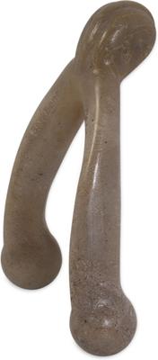 Show full view: Pet Qwerks Wish BarkBone Chew Dog Toy, Yellow, Large slide 3 of 6