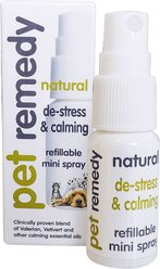 Pet Remedy Natural De-Stress & Calming Spray for Cats & Dogs, 15-ml bottle