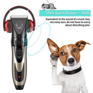 Pet Republique Cordless Hair Clippers Kit for Dogs & Cats