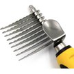Show in main carousel: Pet Republique Dematting Comb Tool Dog & Cat Brush, Yellow/Black slide 2 of 4