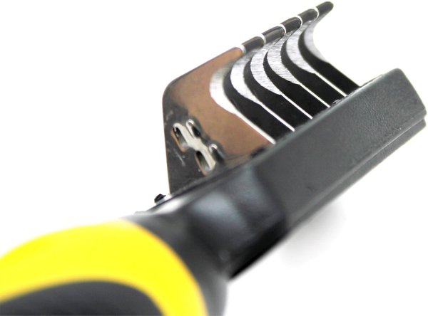 Show full view: Pet Republique Dematting Tool Short & Sharp Teeth Matt Splitters for Dogs & Cats slide 3 of 3