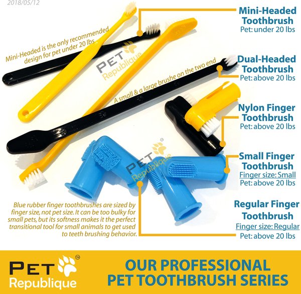 Pet Republique Small Dog & Cat Toothbrush